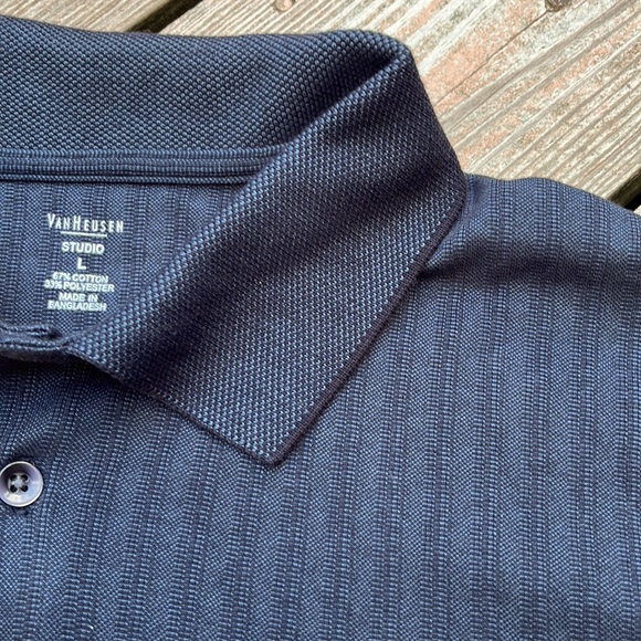 Van Heusen polo style, collared jersey L - Picture 5 of 5